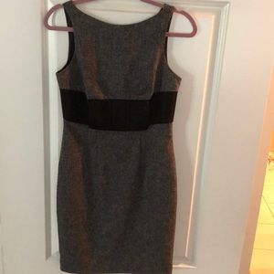 Business casual black and grey Bebe dress